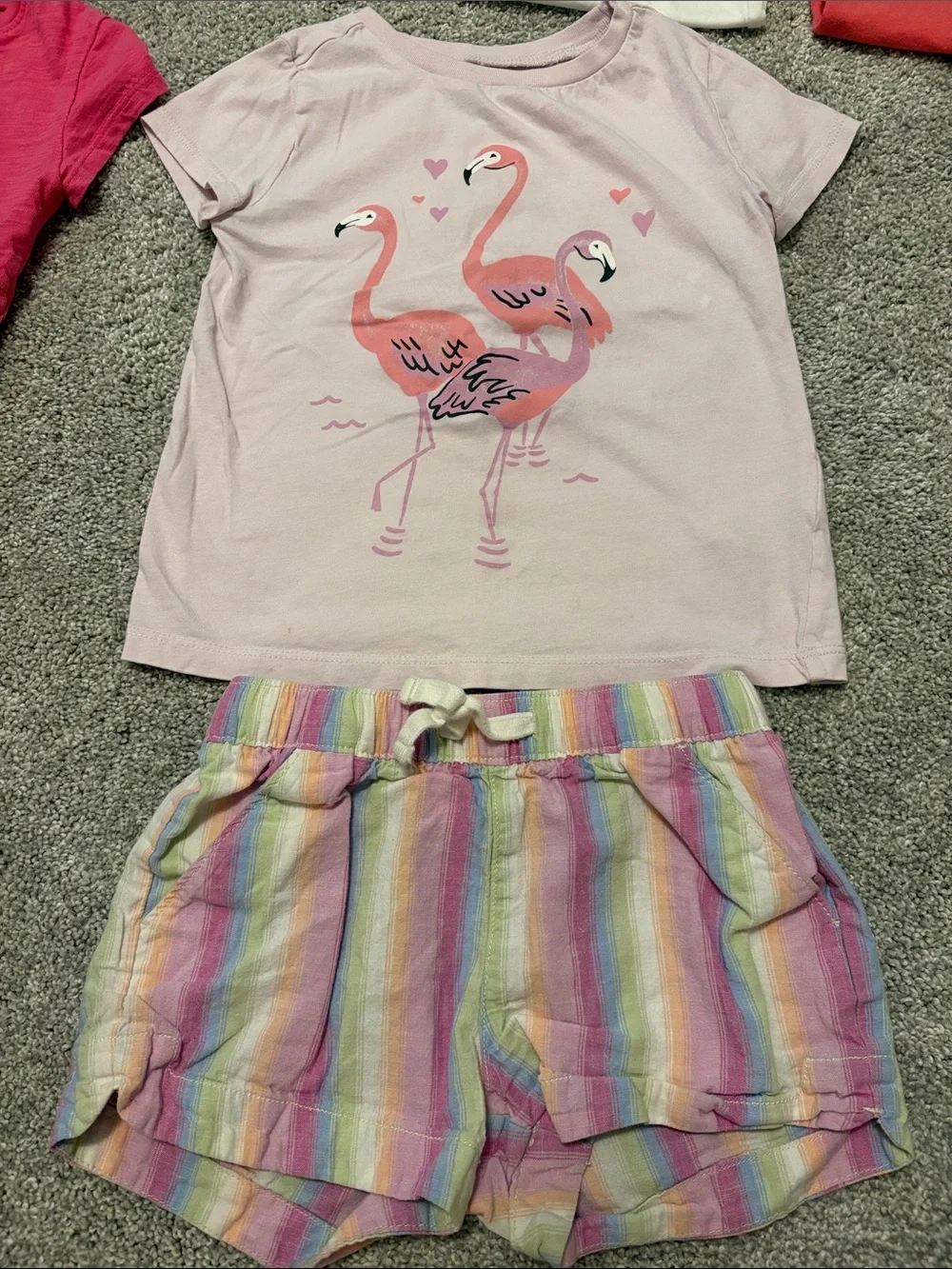 Girls name brand summer lot 5T